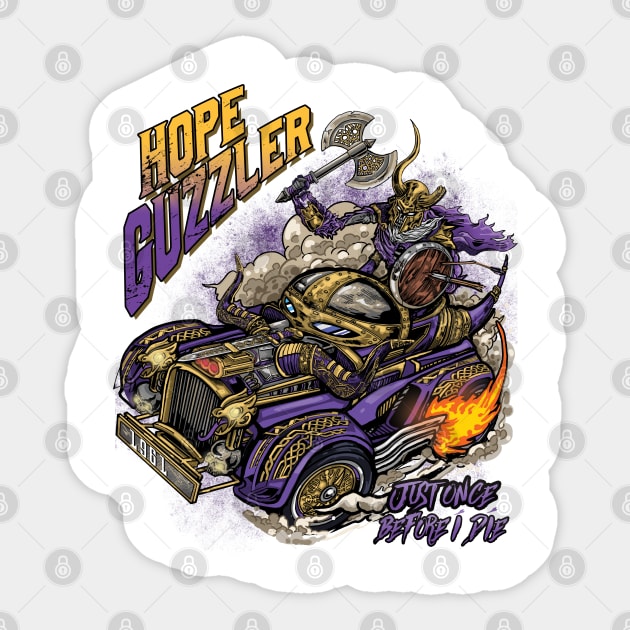 Minnesota Vikings Fans - Hope Guzzler Sticker by JustOnceVikingShop